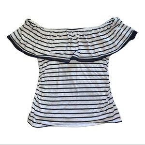Flirty OffShoulder Blouse White House Black Market
